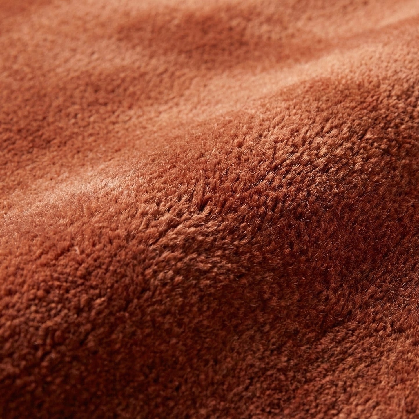 Hand Tufted Rug - Burnt Orange