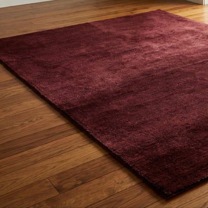 Hand Tufted Rug - Bordeaux