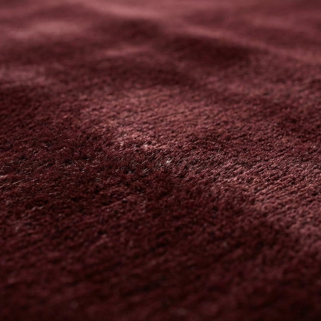 Hand Tufted Rug - Bordeaux