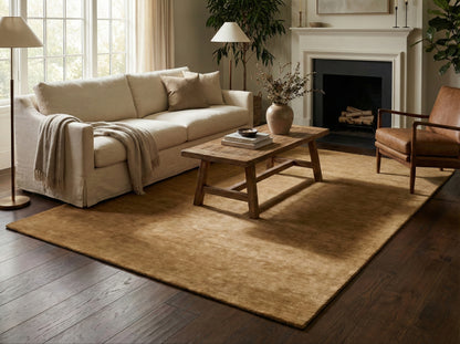 Hand Tufted Rug - Camel