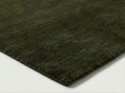 Hand Tufted Rug - Forest Green