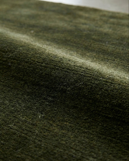 Hand Tufted Rug - Forest Green