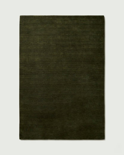 Hand Tufted Rug - Forest Green