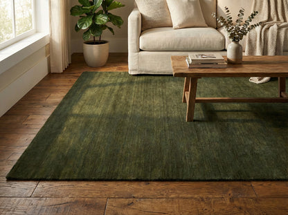 Hand Tufted Rug - Forest Green
