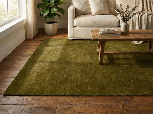 Hand Tufted Rug - Moss