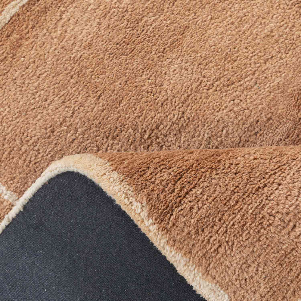 The Terracotta Checked Rug