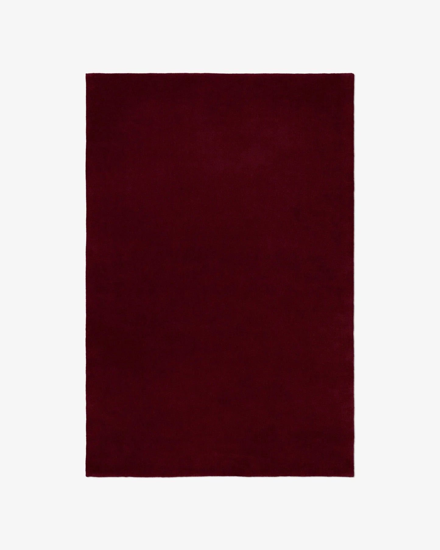 Hand Tufted Rug - Burgundy