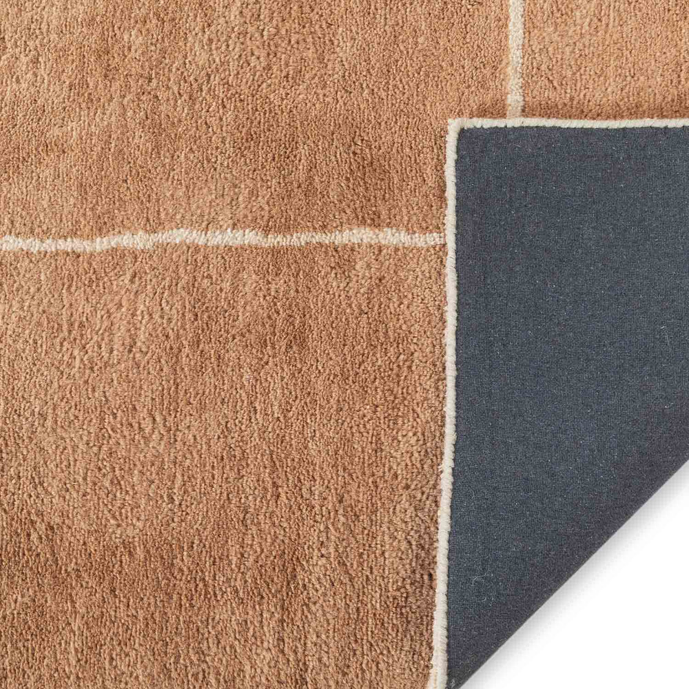 The Terracotta Checked Rug