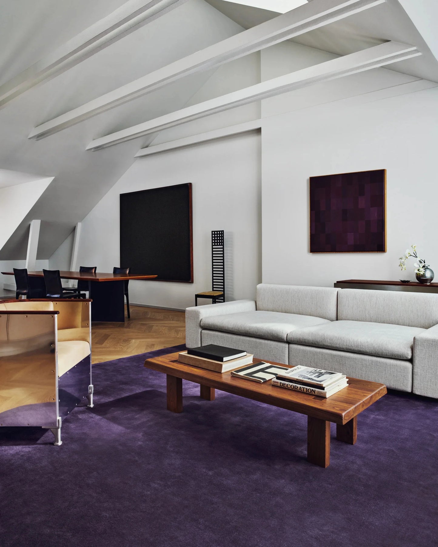 Hand Tufted Rug - Royal Plum