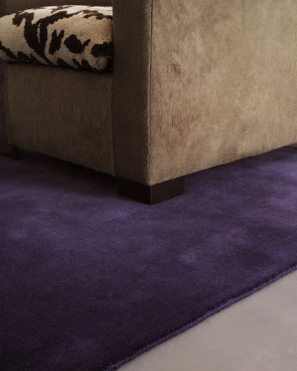 Hand Tufted Rug - Royal Plum