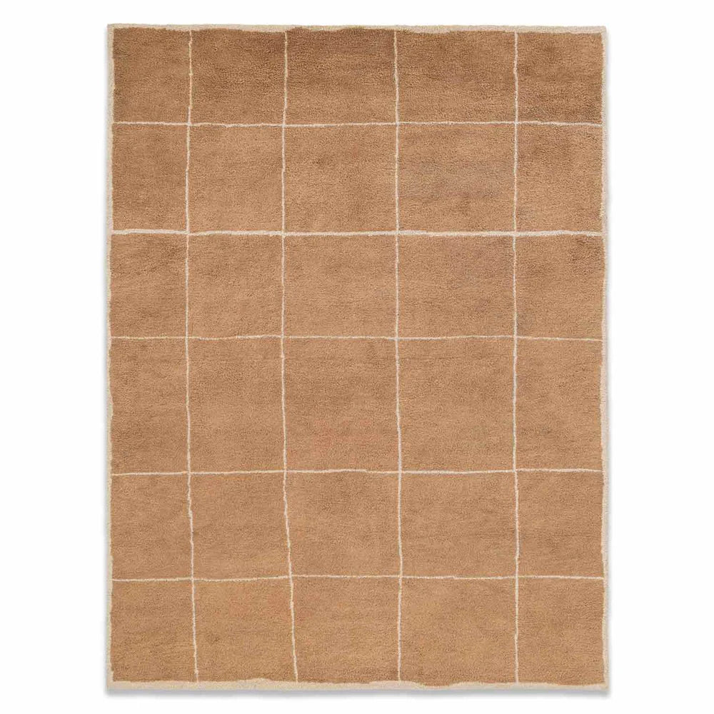 The Terracotta Checked Rug