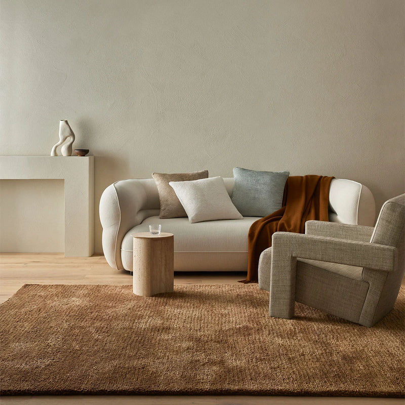 Hand Tufted Rug - Toffee