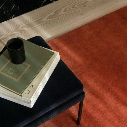 Hand Tufted Rug - Burnt Orange