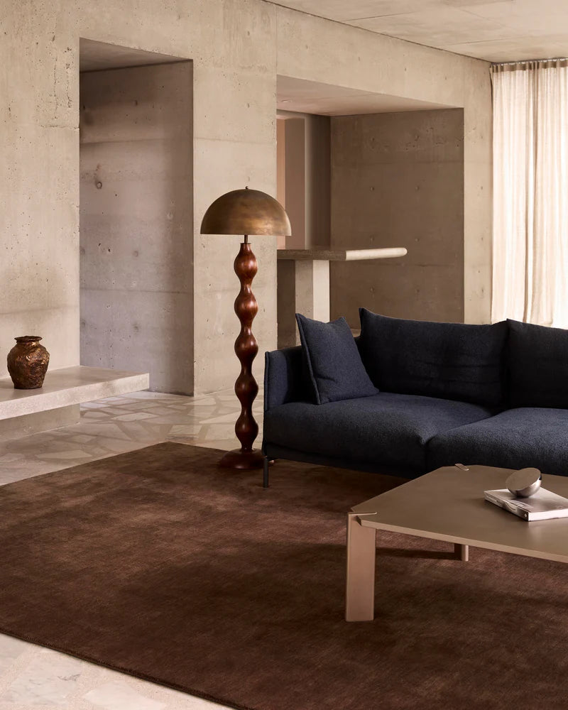 Hand Tufted Rug - Dark Mocha