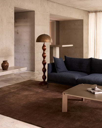 Hand Tufted Rug - Dark Mocha