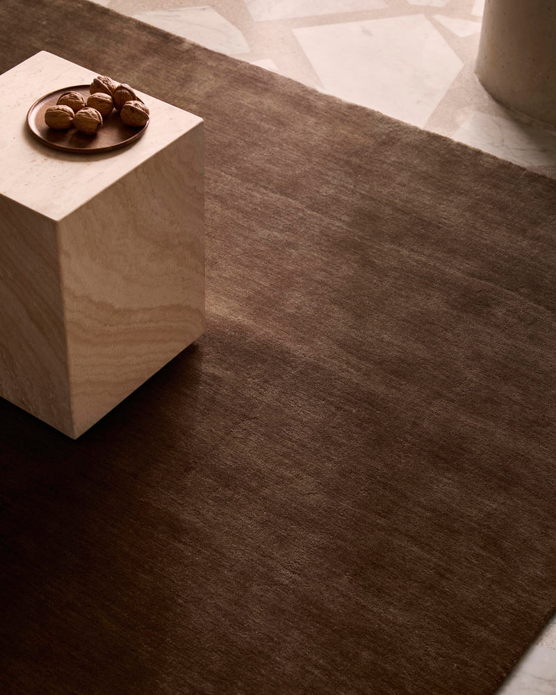 Hand Tufted Rug - Dark Mocha