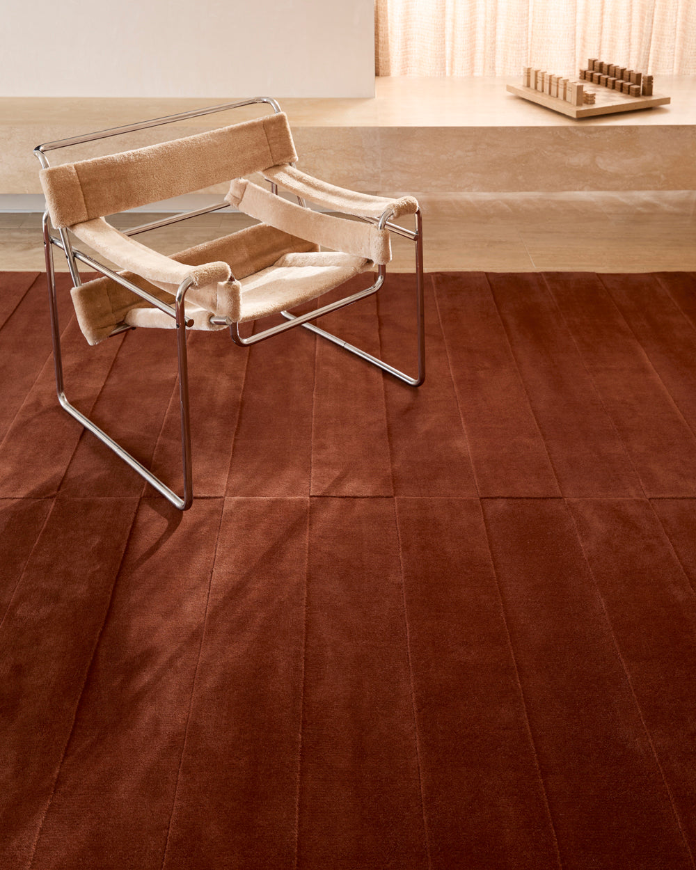 The Linear Brick Rug