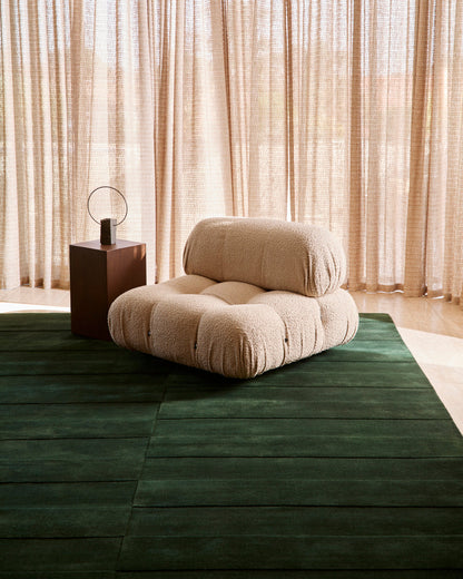 The Linear Emerald Rug