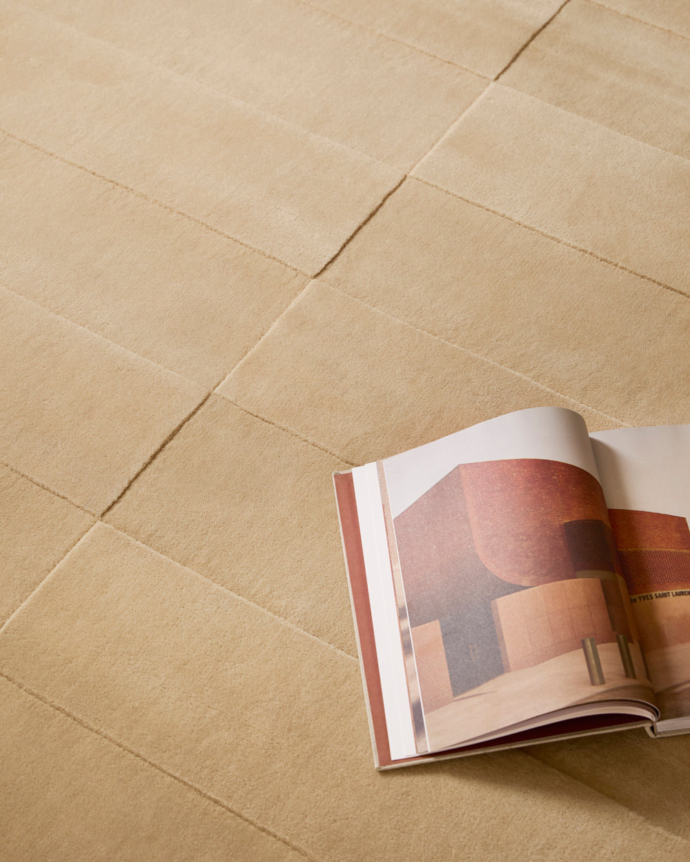 The Linear Beige Rug