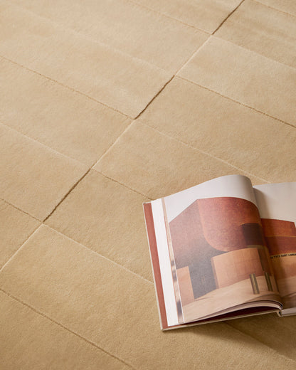 The Linear Beige Rug