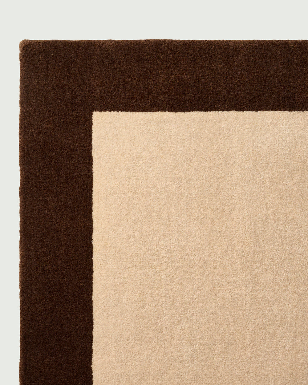 Quiet Luxury Oatmeal Framed Rug