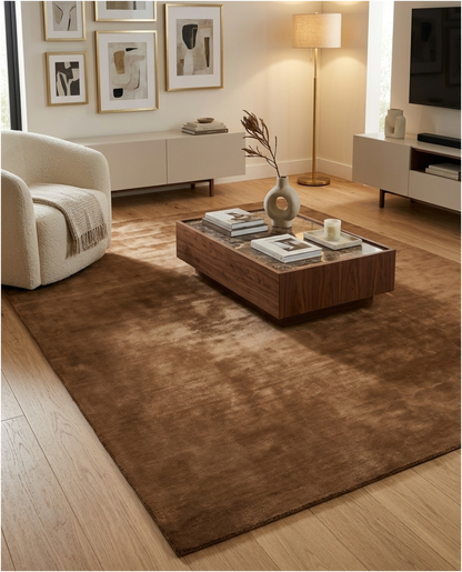 Hand Tufted Rug - Mocha