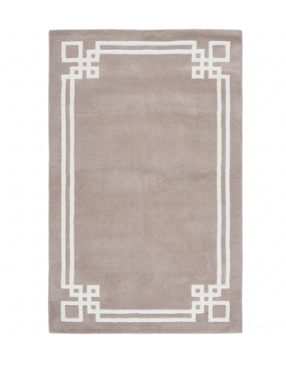 Estate Geometric Border Rug