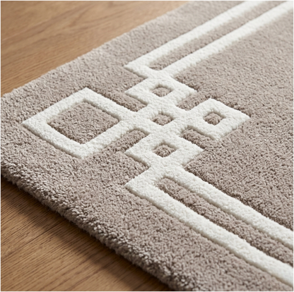 Estate Geometric Border Rug
