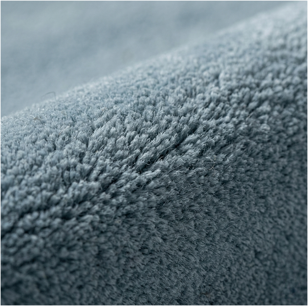 Hand Tufted Rug - Dusty Blue