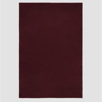Hand Tufted Rug - Maroon