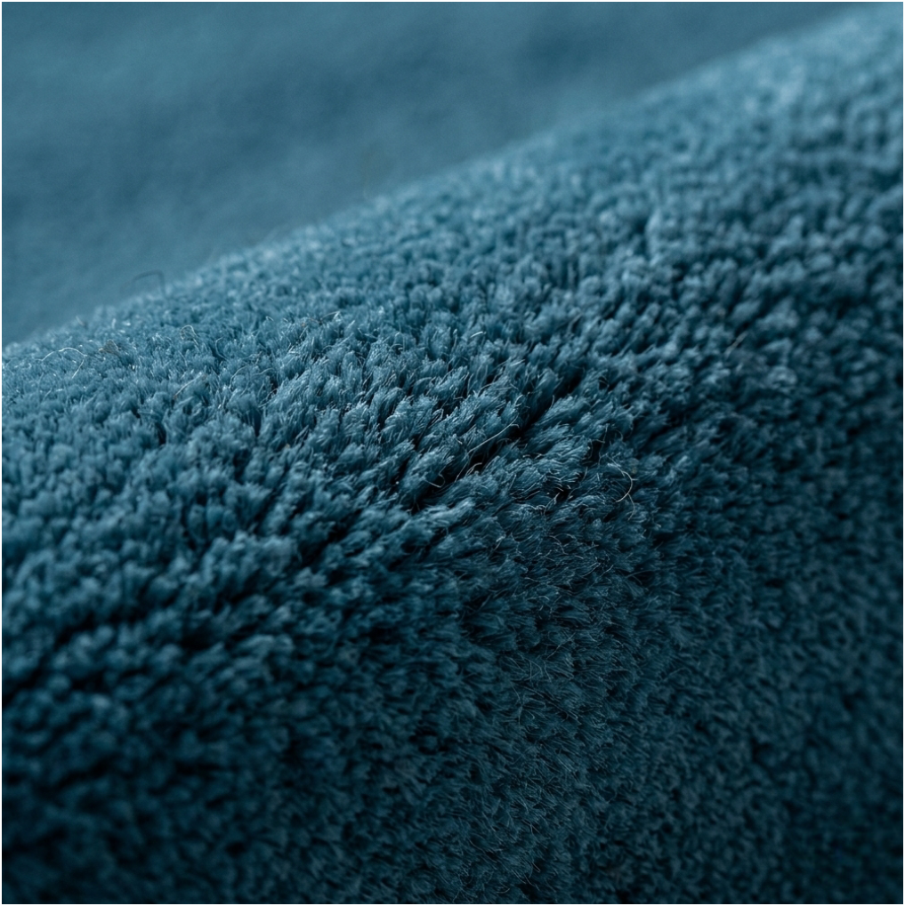 Hand Tufted Rug - Dark Teal