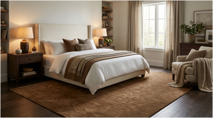 Hand Tufted Rug - Mocha