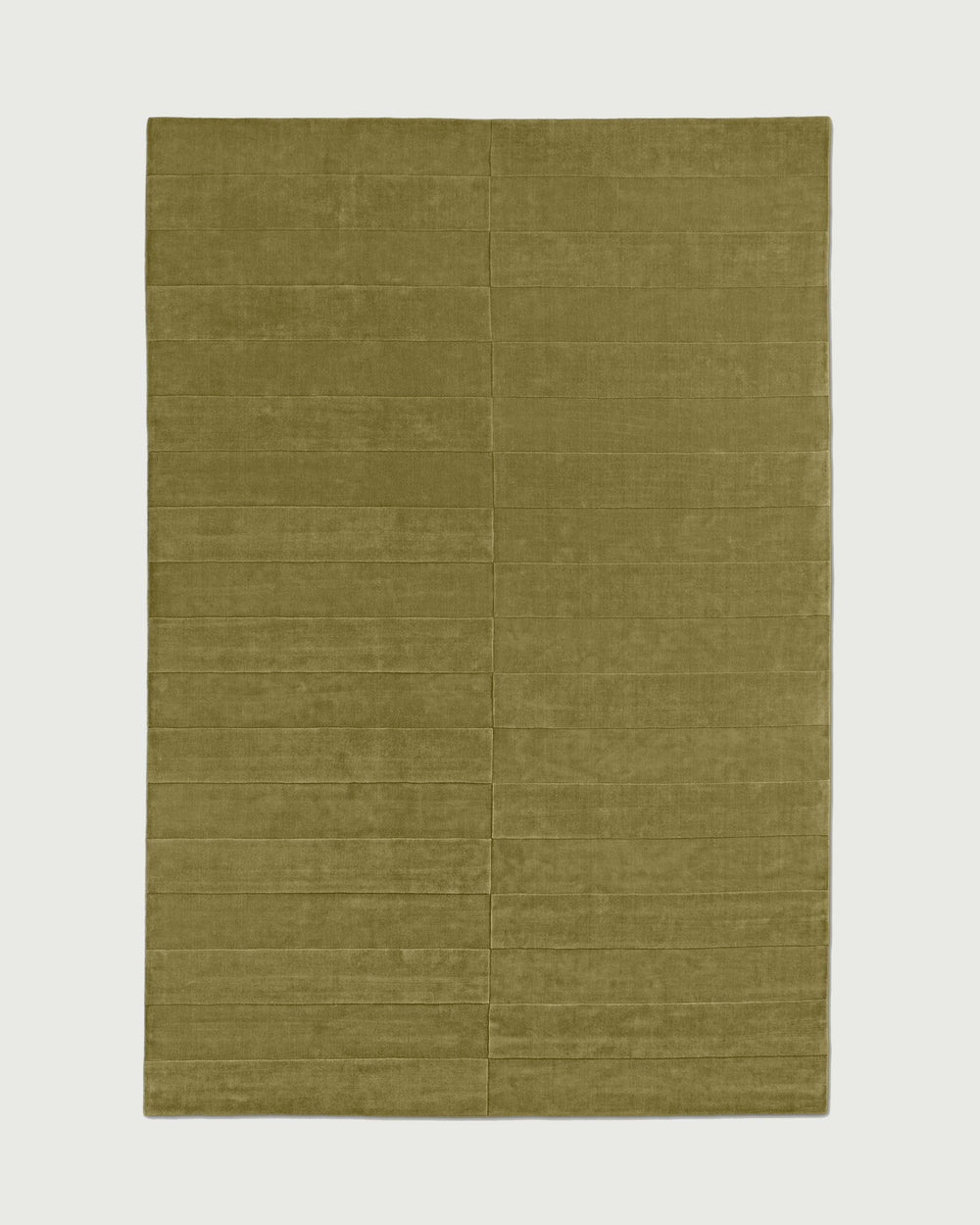 The Linear Olive Rug
