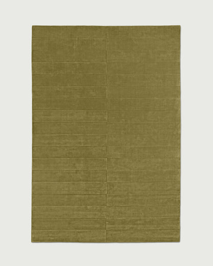The Linear Olive Rug