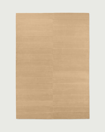 The Linear Beige Rug