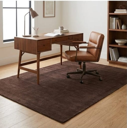 Hand Tufted Rug - Rich Brown
