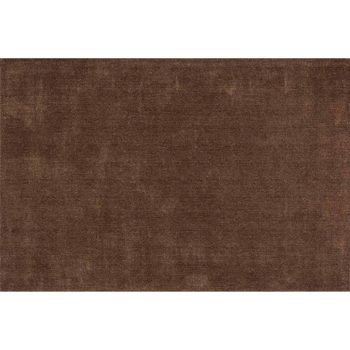 Hand Tufted Rug - Chocolate Brown