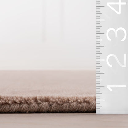 Hand Tufted Rug - Dusty Rose