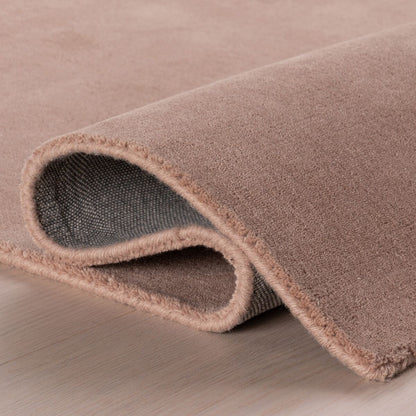 Hand Tufted Rug - Dusty Rose