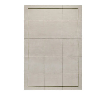 Scandi-Style Neutral Plaid Rug