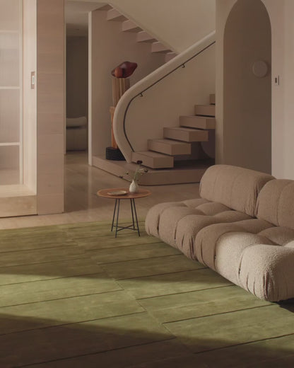 The Linear Olive Rug