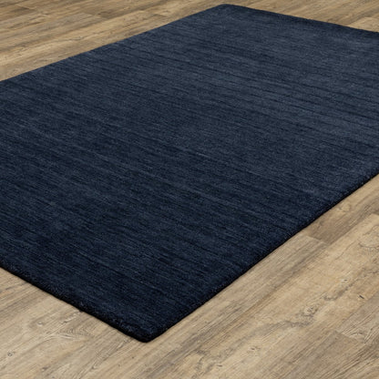 Hand Tufted Rug - Midnight Blue