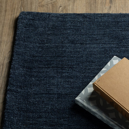 Hand Tufted Rug - Midnight Blue