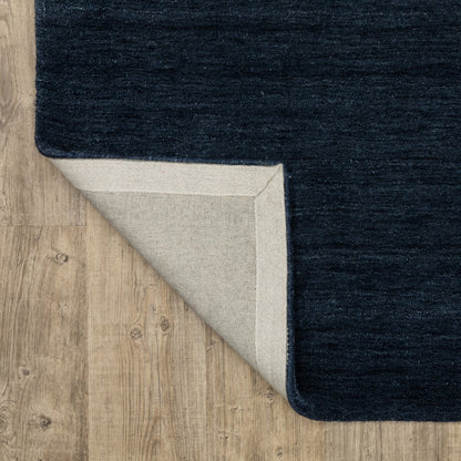 Hand Tufted Rug - Midnight Blue