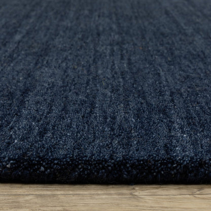 Hand Tufted Rug - Midnight Blue